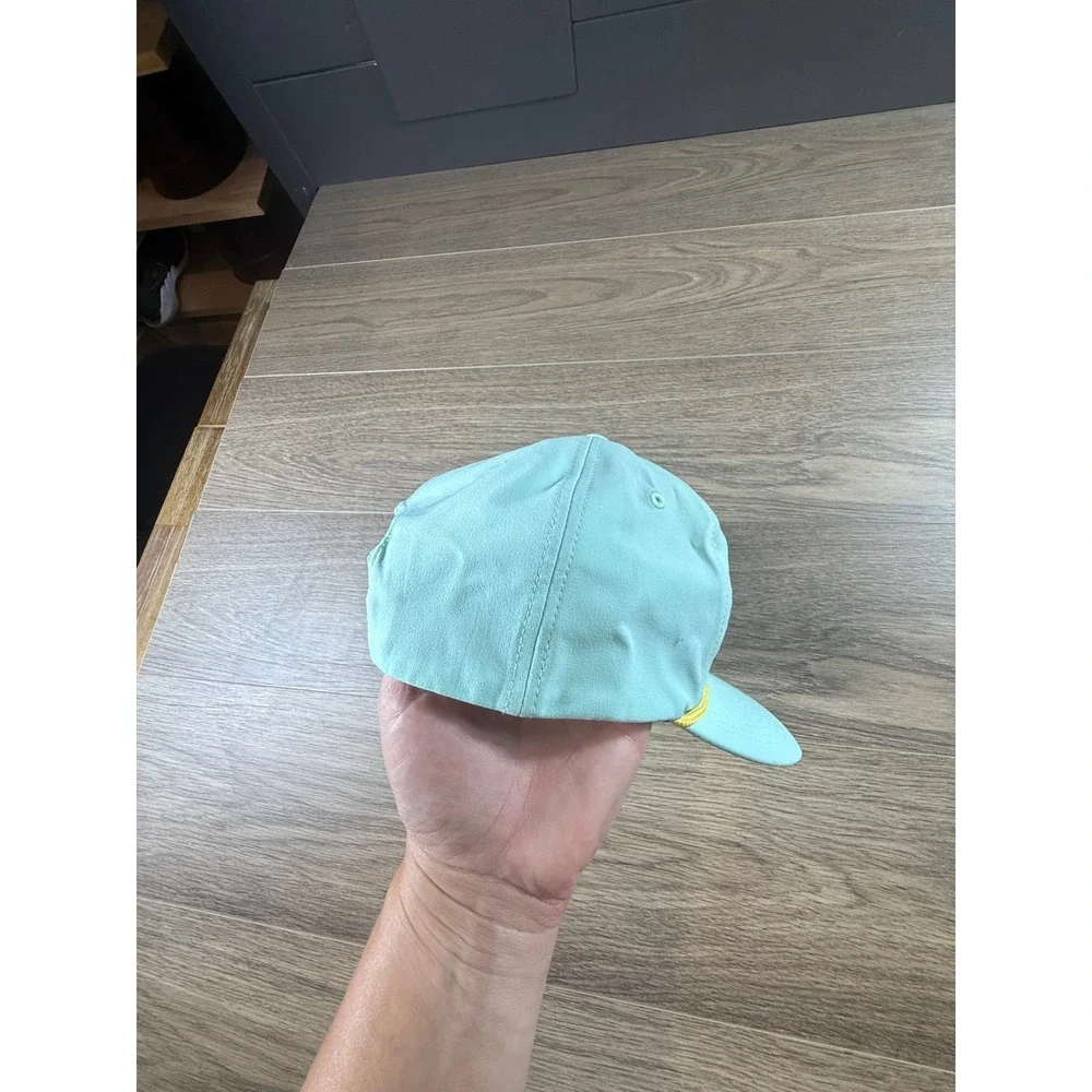 Swannies Golf How Fast Are They Rolling Snapback Hat Mint Green Rope Cap